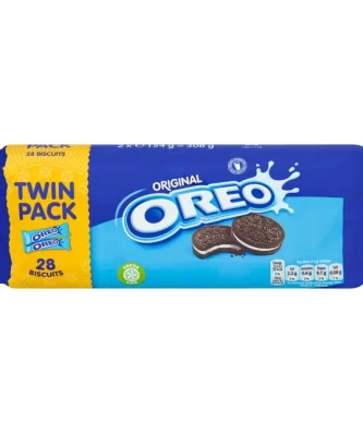 Oreo Chocolate Sandwich Biscuit Twin Pack 2 x 154g