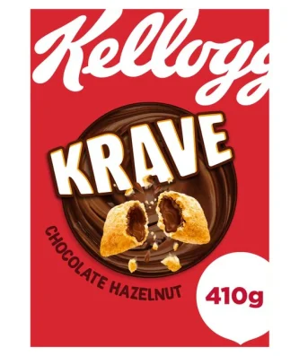 Kellogg's Krave Hazelnut Chocolate 410g