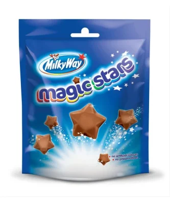 Milky Way Magic Stars Chocolate Pouch Bag 100g