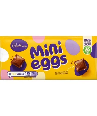 Cadbury Mini Eggs Chocolate Bar 110g
