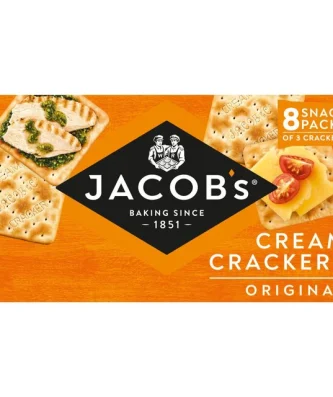 Jacob's Cream Cracker Snack Packs 185g