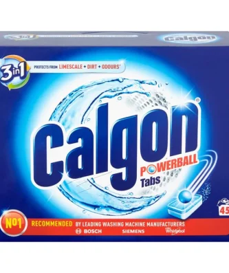 Calgon 3-in-1 Washing Machine Water Softener Tablets 45 per pack