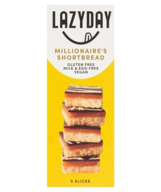 Lazy Day Free From Millionaire's Shortbread 150g