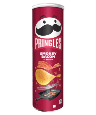 Pringles Smokey Bacon 185g