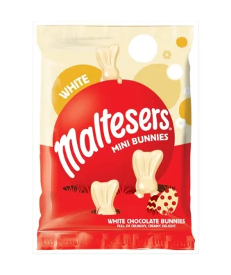 Maltesers White Chocolate Mini Bunnies Bag 58g