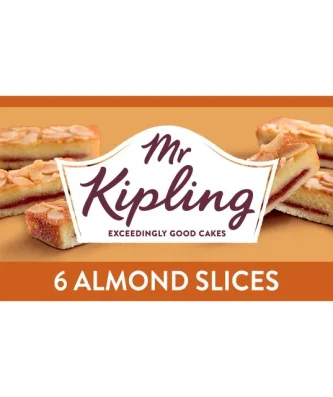 Mr Kipling Almond Slices 6 per pack