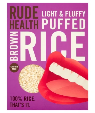Rude Health Puffed Brown Rice 225g