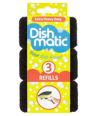 Dishmatic Extra Heavy Duty Refills 3 per pack