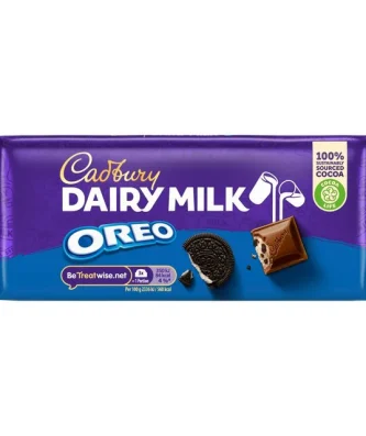 Cadbury Dairy Milk Oreo Chocolate Bar 120g