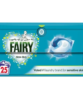 Fairy Non Bio Pods Washing Capsules For Sensitive Skin 25 per pack