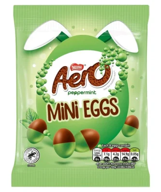 Aero Peppermint Milk Chocolate Mini Eggs 70g