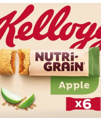 Kellogg's Nutrigrain Apple 6 per pack