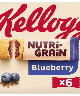 Kellogg's Nutrigrain Blueberry 6 per pack