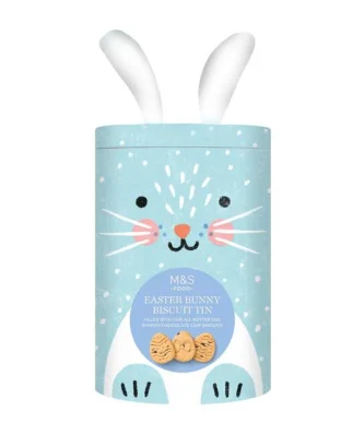 M&S All Butter Shortbread Easter Bunny Tin 230g