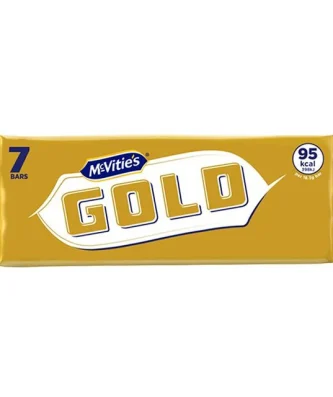 McVitie's Gold Biscuit Bars 7 per pack