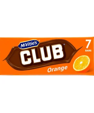McVitie's Club Orange Chocolate 7 per pack
