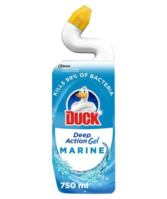 Duck Deep Action Gel Toilet Liquid Cleaner Marine 750ml