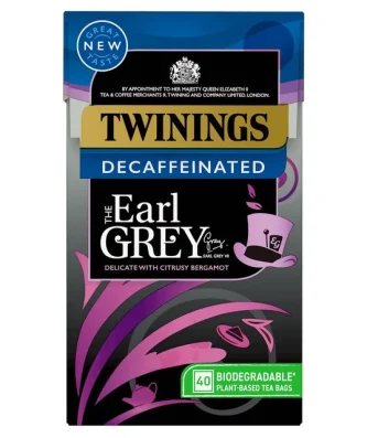 Twinings Decaffeinated Earl Grey Tea 40 per pack