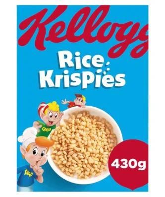 Kellogg's Rice Krispies Breakfast Cereal 430g