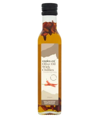 Cooks & Co Olive Oil with Chillies 250ml