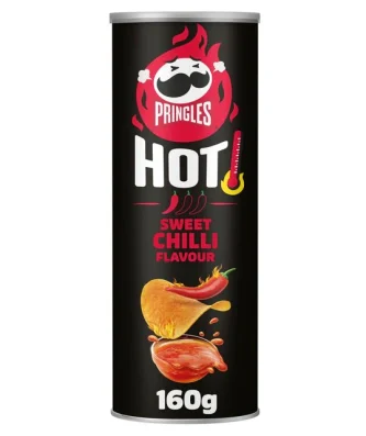 Pringles Hot Sweet Chilli Sharing Crisps 160g