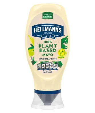 Hellmann's Vegan Mayo Squeezy 430g