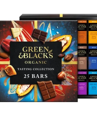 Green & Black's Organic Tasting Chocolate Collection 395g
