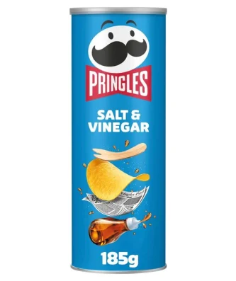 Pringles Salt & Vinegar 185g