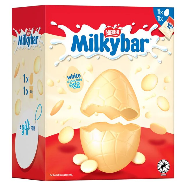 Milkybar White Chocolate Easter Egg 180g