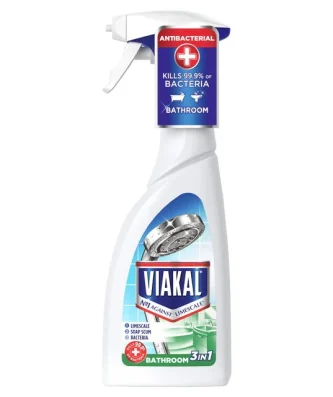 Viakal Bathroom Limescale Remover Anti-Bacterial Spray 500ml