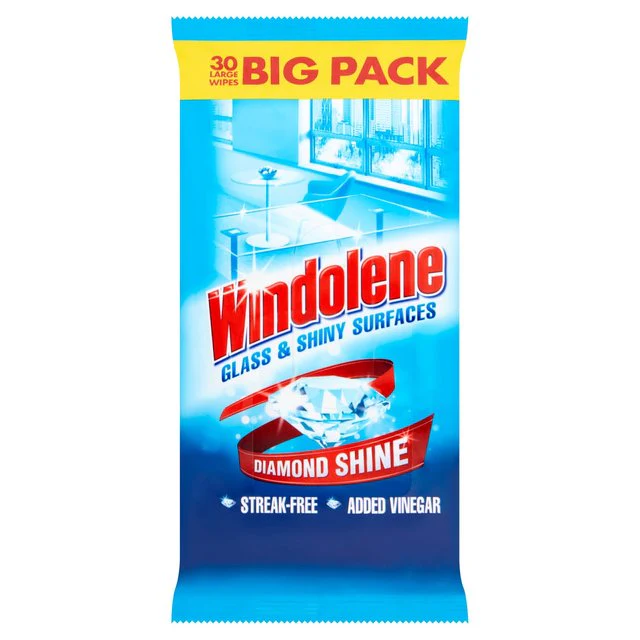 Windolene Window & Glass Cleaner Wipes 30 per pack