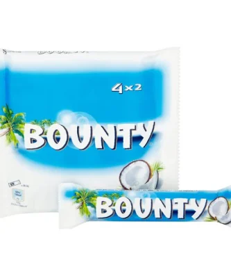 Bounty Coconut Milk Chocolate Duo Bars 4 per pack