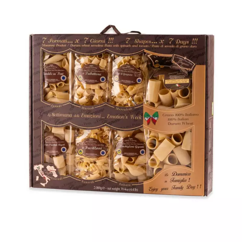 7 Shapes...x 7 Days - Gragnano Pasta PGI 2 kg