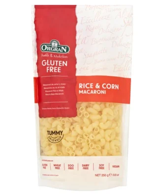 Orgran Gluten Free Rice & Corn Pasta Macaroni 250g
