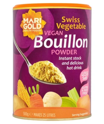 Marigold Swiss Vegetable Bouillon Reduced Salt Family 500g