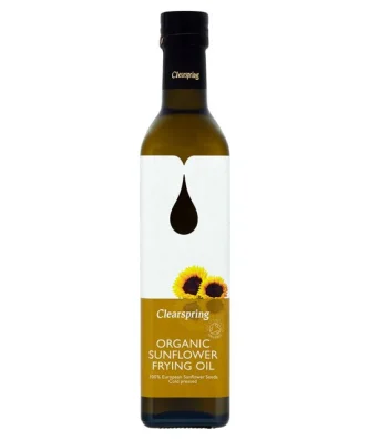 Clearspring Organic Sunflower Frying Oil 500ml