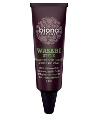 Biona Organic Wasabi Style Horseradish Paste 50g
