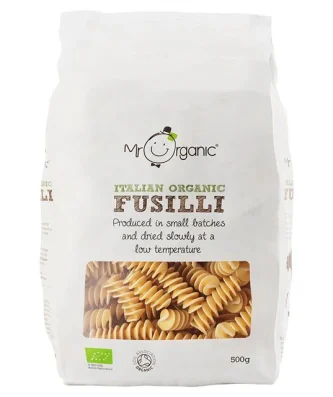 Mr Organic Fusilli 500g