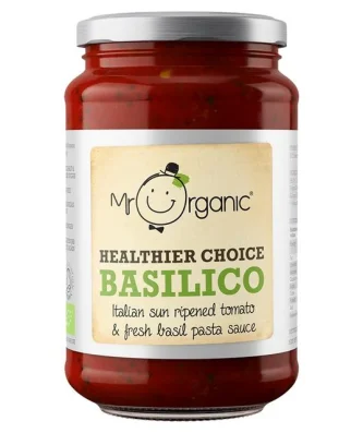 Mr Organic Basilico Pasta Sauce 350g