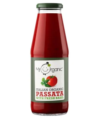 Mr Organic Passata & Basil 690g