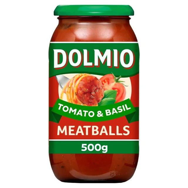 Dolmio Meatball Tomato & Basil Pasta Sauce 500g