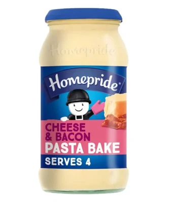 Homepride Cheese & Bacon Pasta Bake 485g
