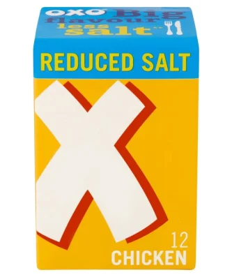 Oxo 12 Reduced Salt Chicken Stock Cubes 71g