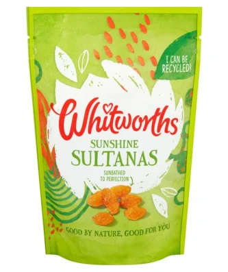 Whitworths Juicy Sultanas 325g