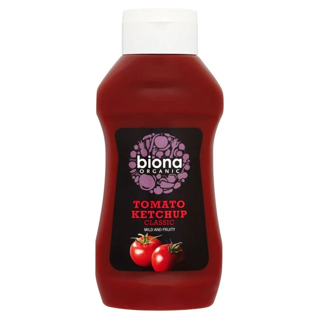 Biona Organic Tomato Ketchup Squeezy Bottle 560g