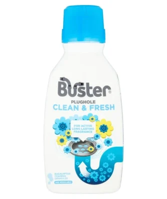 Buster Plughole Sanitiser Foaming Granules 300g