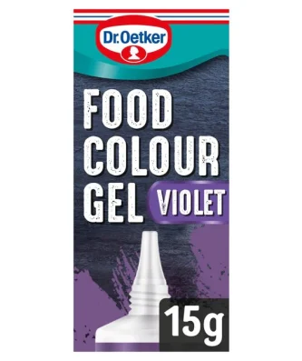 Dr. Oetker Extra Strong Violet Food Colouring Gel 15g