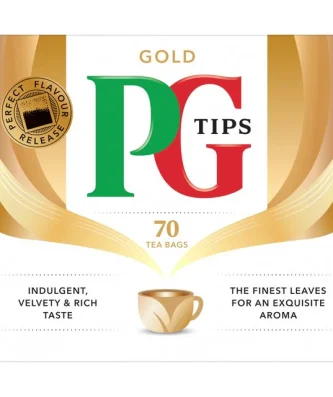 PG Tips Gold Teabags 70 per pack