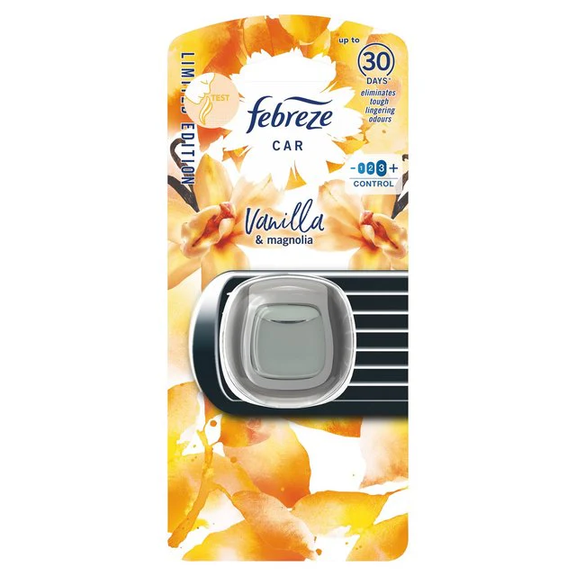 Febreze Clip On Car Vanilla Latte 2ml