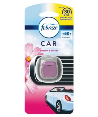 Febreze Car Clip Air Freshener Blossom & Breeze 2ml